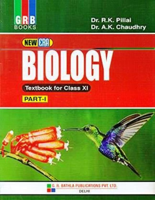 GRB New Era Biology Textbook for Class 11th Part 1